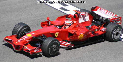 Ferrari en Montmelo