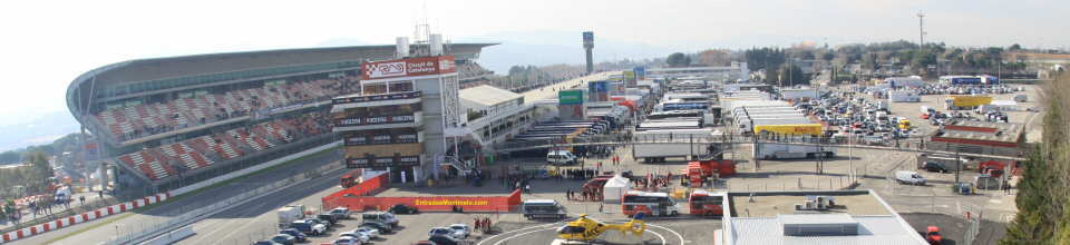 Zona Paddock Circuit de Catalunya