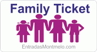 Circuit de Barcelona-Catalunya <br> tribuna N F1 Barcelona <br />Family Ticket