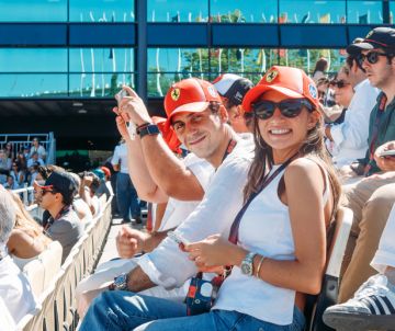 Vive la emoción de Madring desde La Terminal.</br>Disfruta de un espacio exclusivo durante el Gran Premio.</br>La Fórmula 1 con un toque especial