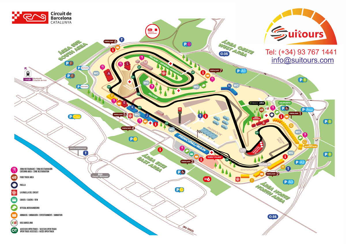 Circuito Moto Gp Barcelona