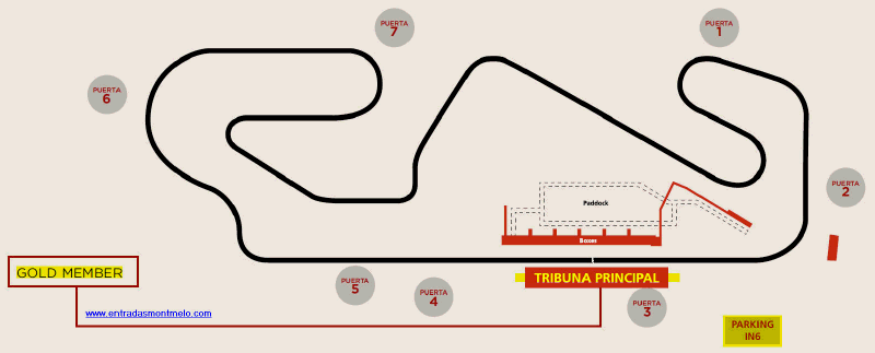 Entrada GOLD Member MotoGP Circuit de Barcelona-Catalunya
